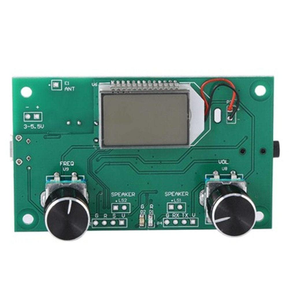 FM Radio Module for Stereo Reception with LCD Display (3-5V)